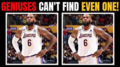 Spot The Differences LeBron James Photos Find The Difference 57