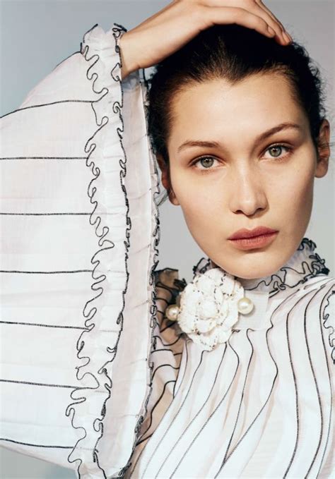 Bella Hadid Vogue China April 2017 Photos