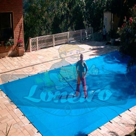 Capa Para Piscina 6x3 Lona Proteção Criança Tela Térmica Az R 499 90