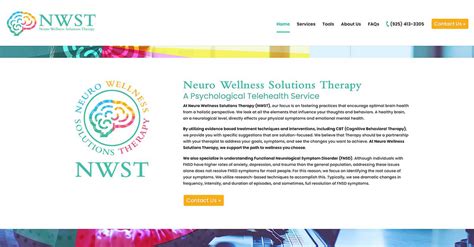 Home Neuro Wellness Solutions Therapy