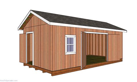 How to build a 12×24 garden shed | HowToSpecialist - How to Build, Step ...