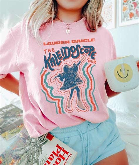 Lauren Daigle The Kaleidoscope Tour Music Shirt , Lauren Y2K Shirt ...