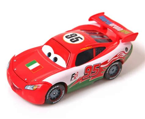 MATTEL DISNEY PIXAR Cars No.95 Lightning Mcqueen Denmark Pattern 1:55 New EUR 11,27 - PicClick FR