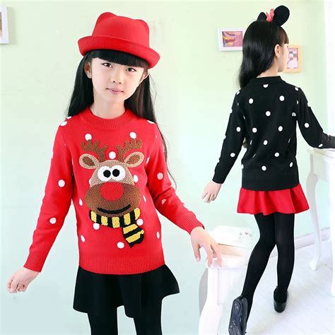 2018 New fashion winter knitted sweaters girls cardigan cute Autumn ...