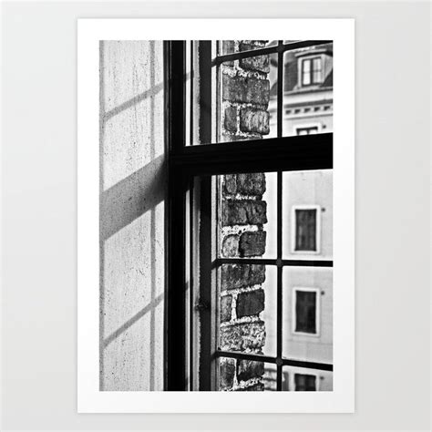 Window shadow Art Print by Alfani Photography - X-Small