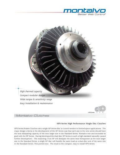 V Series Tension Brakes Montalvo Pdf Catalogs Technical