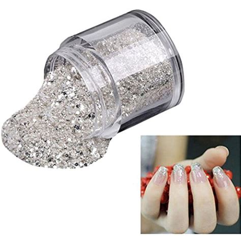 Ama Tm G Box Sliver Nail Glitter Powder Shinning Nail Mirror Powder