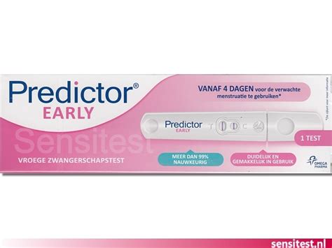 Predictor Early Prueba De Embarazo Temprana 10 95 La Unidad Sensitest