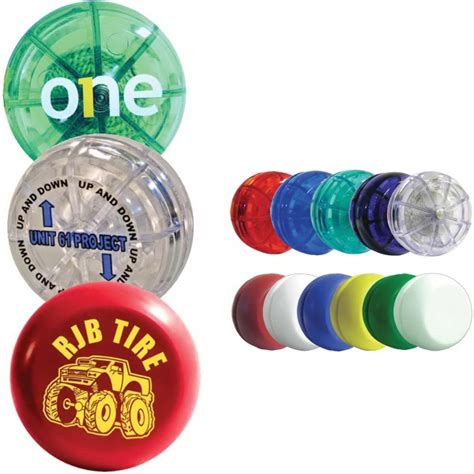 Translucent Yo Yos, Custom Imprinted With Your Logo!