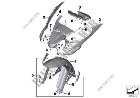 Radabdeckung Vorn F R Bmw Motorrad F Gs Adventure Ab Bmw