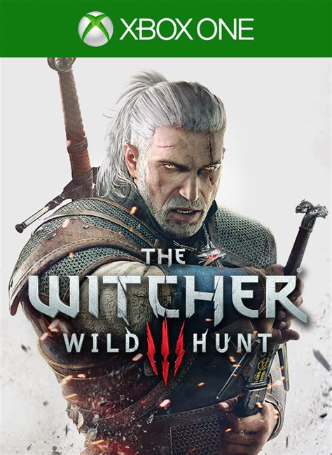 The Witcher Wild Hunt Xbox One Box Cover Art Mobygames