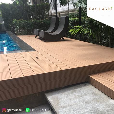 PT Kayu Asri Indonesia Mengenal Lantai Pooldeck Kolam Renang Untuk