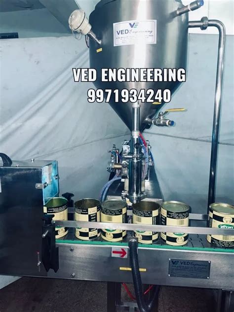 Three Phase Electric Ghee Jar Filling Machine Packaging Type