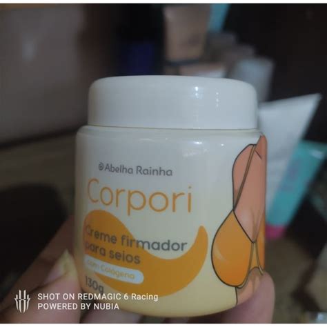 Corpori creme firmador para seios colágeno 130g Shopee Brasil