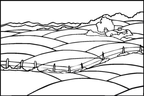 Free Landscape Coloring Pages | Landscape art quilts, Coloring pages ...