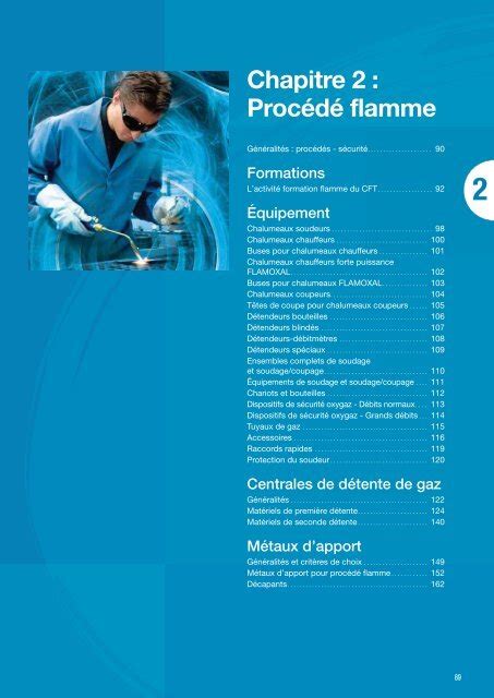 Installations à gaz combustible et oxygène Soudage coupage et Gaz