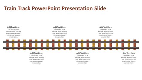 Train Track PowerPoint Presentation Slide PPT Templates