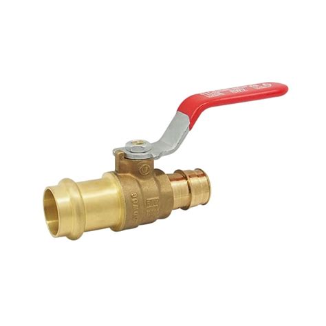 Ab Lf Pex F Transition Ball Valve Red White Valve Corp