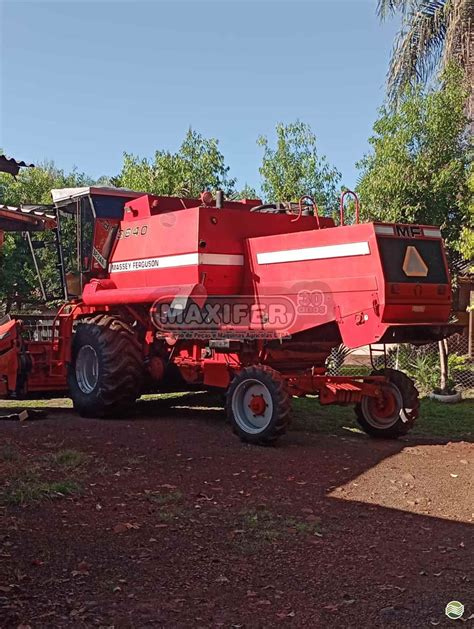 Colheitadeira Massey Ferguson Mf Usada Venda