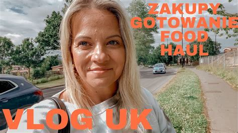 VLOG UK ZAKUPY GOTUJĘ ŁAZANKI PYSZNA HERBATA I ROGALIKI FOOD