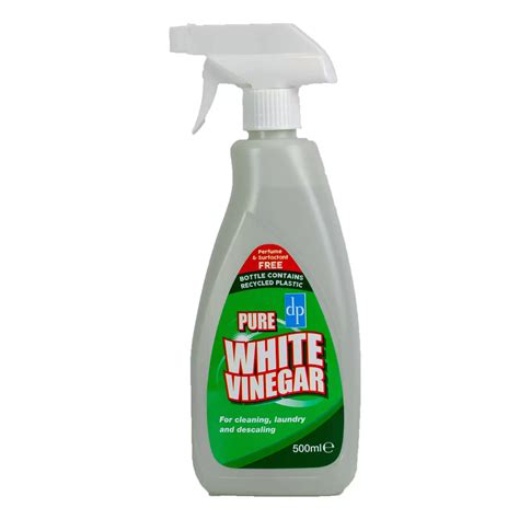 White Vinegar Spray 500ml 6 Pack Gompels Care And Education Supplies