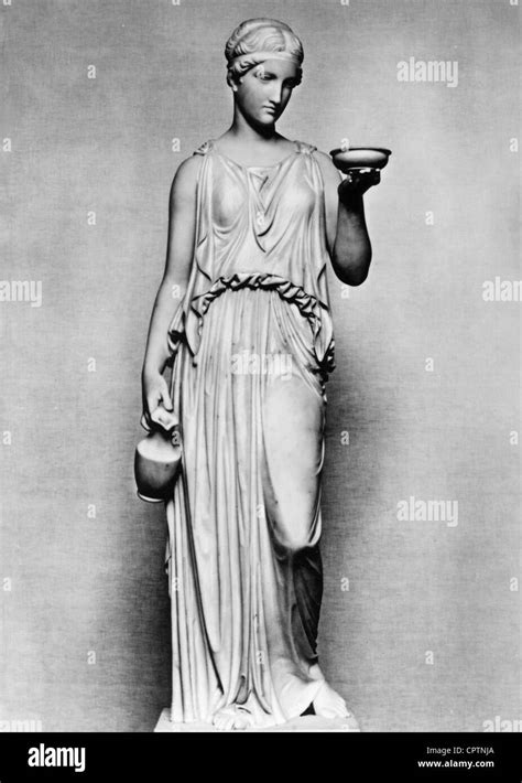 Hebe goddess of youth Imágenes de stock en blanco y negro Alamy