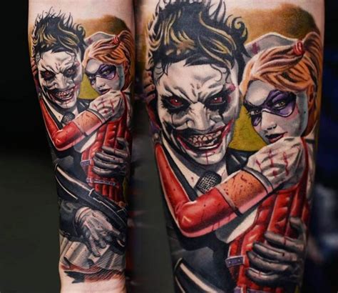 Joker and harley tattoo ideas photos