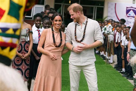 Meghan Markle Opens Up About Marrying Prince Harry During Their Joint Trip To Nigeria