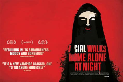 A Girl Walks Home Alone at Night (2014) Review | Horror Movie | Horror ...