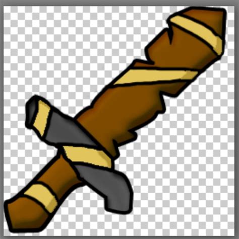 What're your thoughts on this wood sword texture I'm working on. Constructive criticism accepted ...