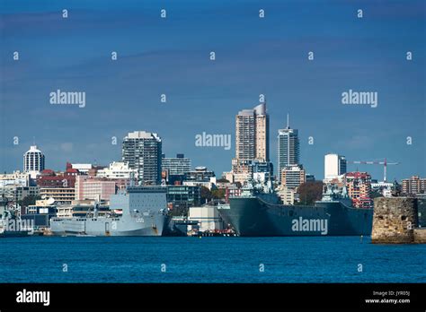 Garden Island Naval base, Sydney, New South Wales, Australia Stock ...