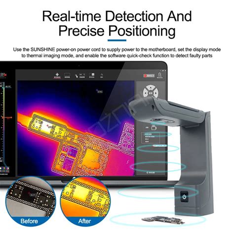 Sunshine Pcb Shortcam Ii Thermal Imager Curto Circuito Placa M E De