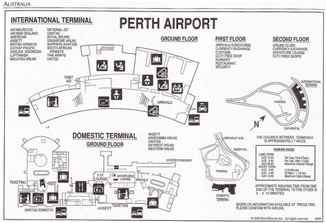 Perth Airport PER Terminal Maps From The OAG Asia Pacifi Flickr