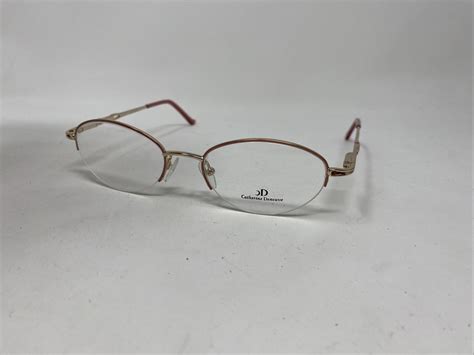 Catherine Deneuve Cd 191 Pink Gold Pe 50 18 140 Flex Hinge Eyeglasses Ny59 Ebay