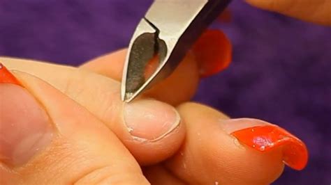 How To Use A Cuticle Nipper Tutorial Video By Naio Nails Youtube