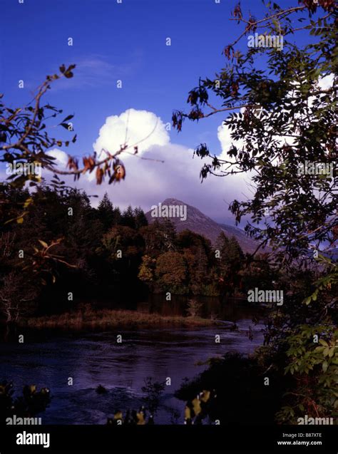 The Owenmore River And Benlettery Near Ballynahinch Castle County