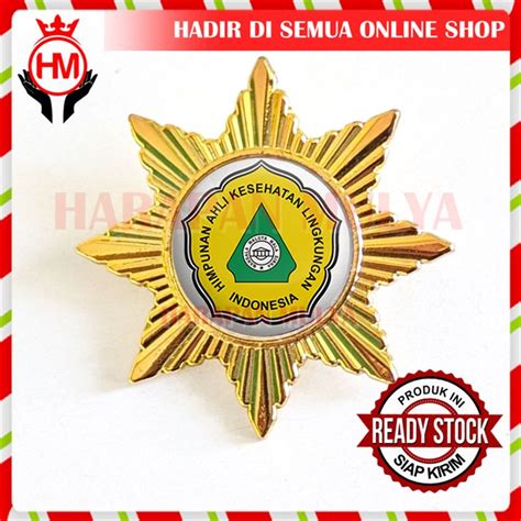 Jual Lencana Logo HAKLI Pin HAKLI Pin Bros Wing Logo Himpunan Ahli