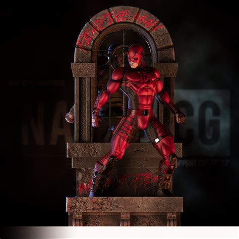 Daredevil Diorama Stl 3d Print Files