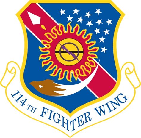 File114th Fighter Wingpng Air Force Patches Fighter Military Flag