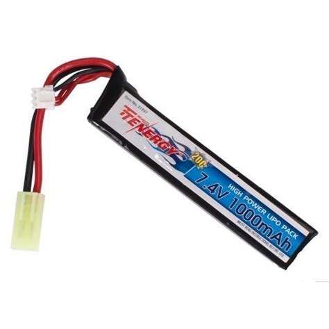 Tenergy Lipo 74v 1000mah 20c Stick Battery