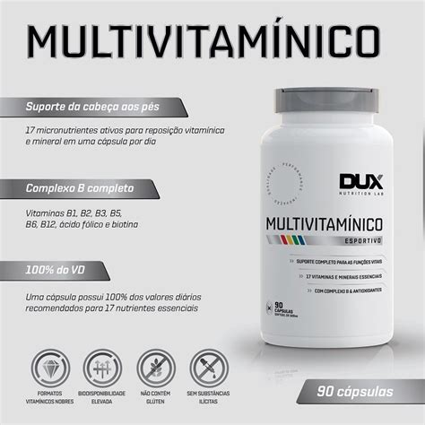 Multivitamínico Esportivo DUX Runner Shop