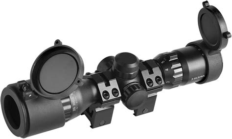 Minidiva Tactical X Aol Rifle Scope Red Green Illuminated Mil Dot