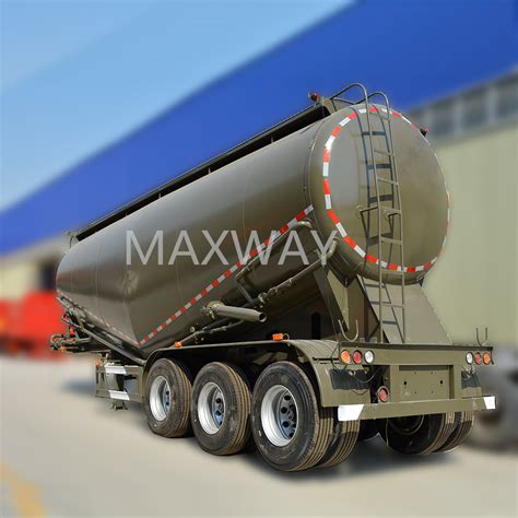 40 Cubic Meters Powder Material Transport Bulk Cement Tank Tanker Semi