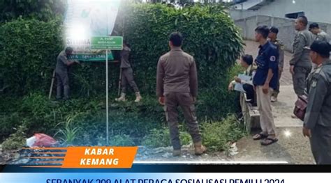 Tak Sesuai Aturan Ratusan APS Dicopot Petugas Panwascam Dan Satpol PP