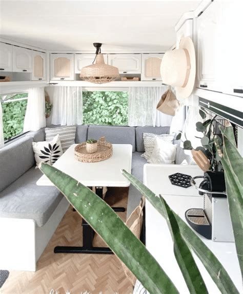 13 of The Best Small Caravan Interior Design Ideas - Sleek-chic ...