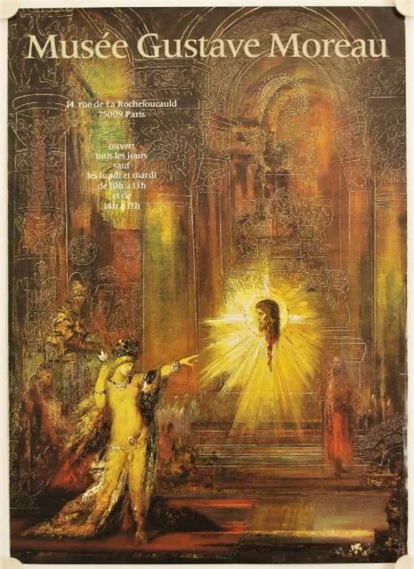 AFFICHE MUSÉE GUSTAVE MOREAU EUR 35 00 PicClick FR