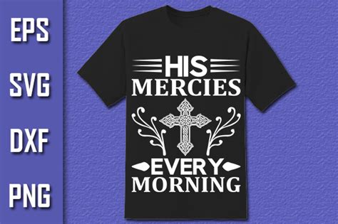 Christian Jesus Svg Designhis Mercies Graphic By Pro Designer