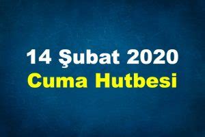 Ubat Cuma Hutbesi Rnek Vaazlar