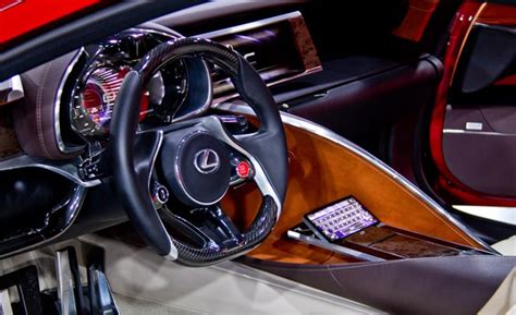 Lexus LF-LC hybrid sports coupe concept interior #aliendash | Interior ...