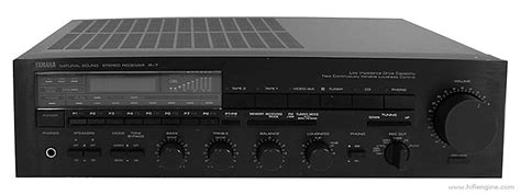 Yamaha R-7 - Manual - Natural Sound Stereo Receiver - HiFi Engine